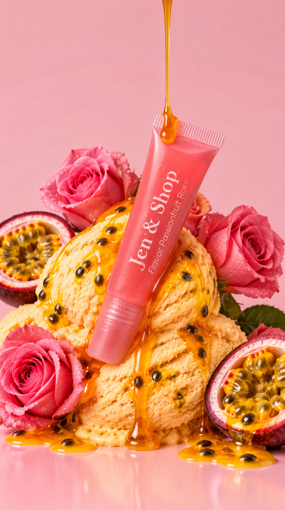 Passionfruit Rose Lipgloss